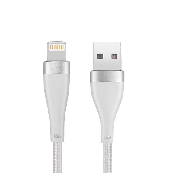 Lot 15 Câbles USB / Lightning Certifiés, 3m, Blanc, Charge Rapide, PNY/Apple