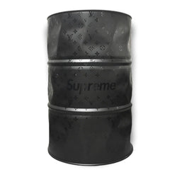 Baril Déco Design Louis Vuitton X Suprême Noir