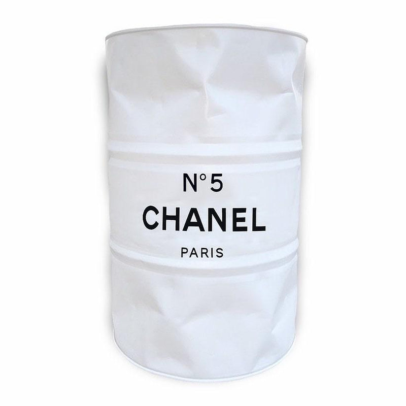 Baril Déco Design Chanel N•5 Blanc