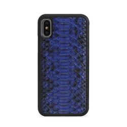 Coque iPhone Python Bleu Roi - Access Chic